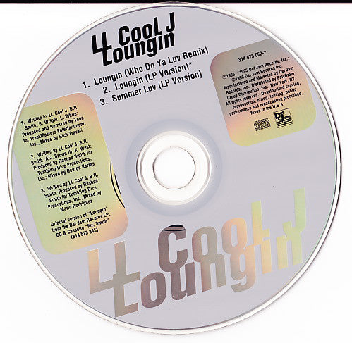 LL Cool J : Loungin (CD, Single)