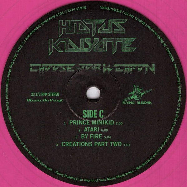 Hiatus Kaiyote : Choose Your Weapon (2xLP, Album, Ltd, Num, RE, Pin)
