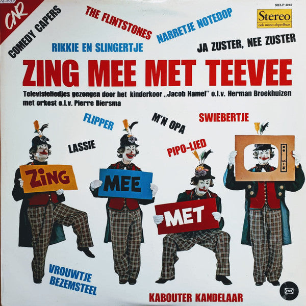 Kinderkoor Jacob Hamel : Zing Mee Met Teevee (LP, Album)