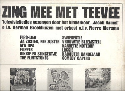 Kinderkoor Jacob Hamel : Zing Mee Met Teevee (LP, Album)