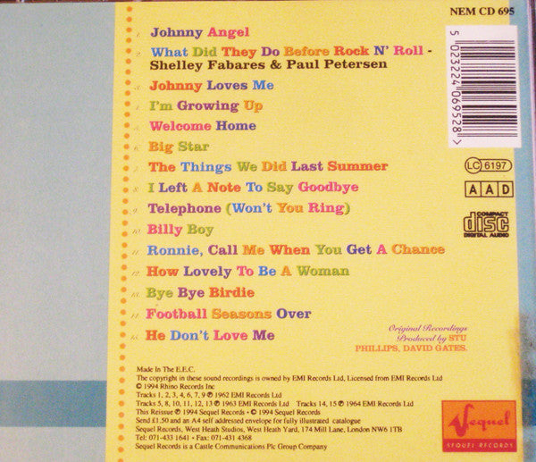 Shelley Fabares : The Best Of Shelley Fabares (CD, Comp)