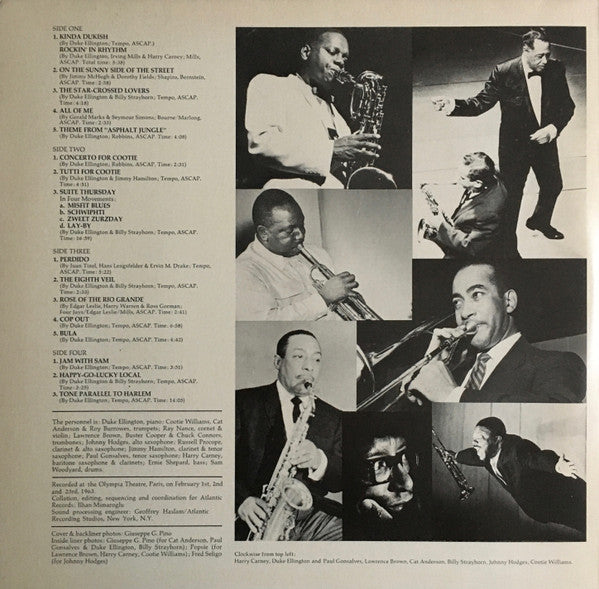 Duke Ellington : The Great Paris Concert (2xLP, Album)