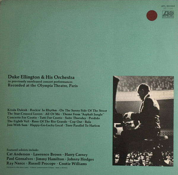 Duke Ellington : The Great Paris Concert (2xLP, Album)