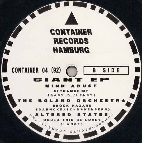 Various : Giant EP (12", EP)