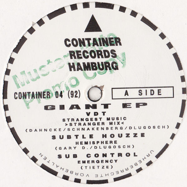 Various : Giant EP (12", EP)
