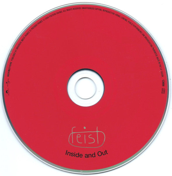 Feist : Inside And Out (CD, Single)