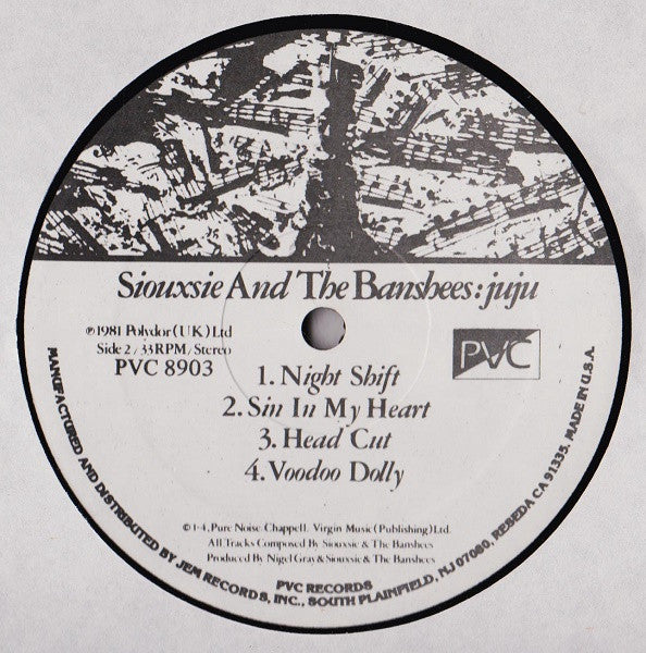 Siouxsie And The Banshees* : Juju (LP, Album)
