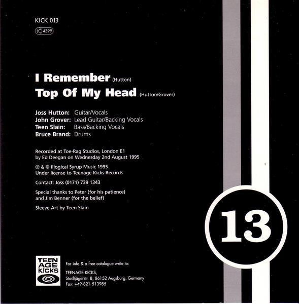 Miracle Whip : I Remember (7", Single, Ltd)