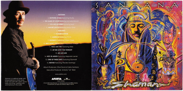 Santana : Shaman (CD, Album, Enh, RP)