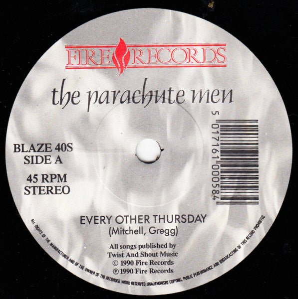The Parachute Men : Every Other Thursday / Quiet Life (7", Single)