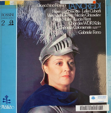 Gioacchino Rossini, Fiorenza Cossotto · Lella Cuberli · Werner Hollweg · Nicola Ghiuselev · Helga Müller · Lucia Rizzi, Chor Des WDR Köln*, Cappella Coloniensis, Gabriele Ferro : Tancredi (3xLP)