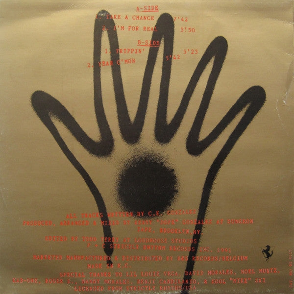 The Untouchables : Take A Chance (12")