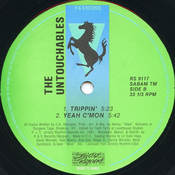 The Untouchables : Take A Chance (12")