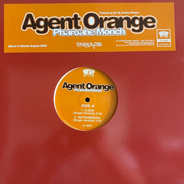 Pharoahe Monch : Agent Orange (12", Promo)