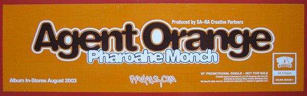 Pharoahe Monch : Agent Orange (12", Promo)
