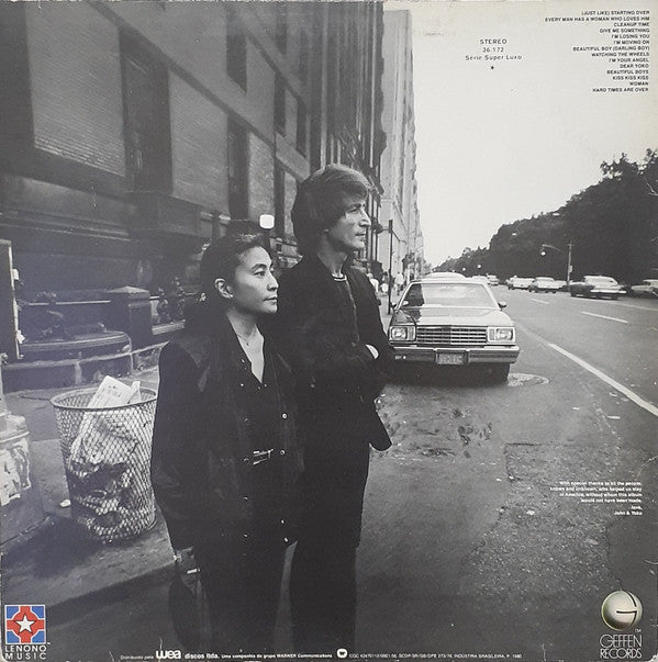 John Lennon & Yoko Ono : Double Fantasy (LP, Album)