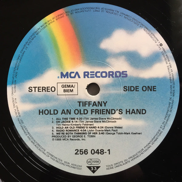 Tiffany : Hold An Old Friend's Hand (LP, Album)