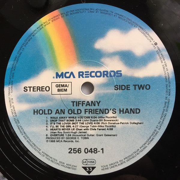 Tiffany : Hold An Old Friend's Hand (LP, Album)