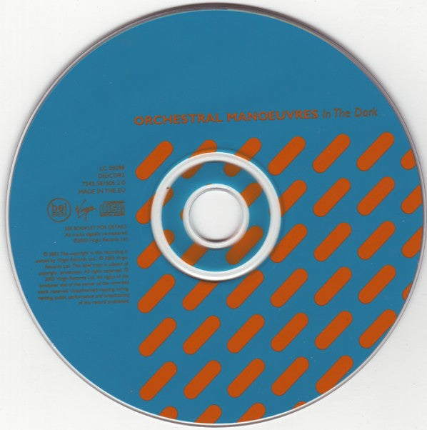 Orchestral Manoeuvres In The Dark : Orchestral Manoeuvres In The Dark (CD, Album, RE, RM, RP, Med)