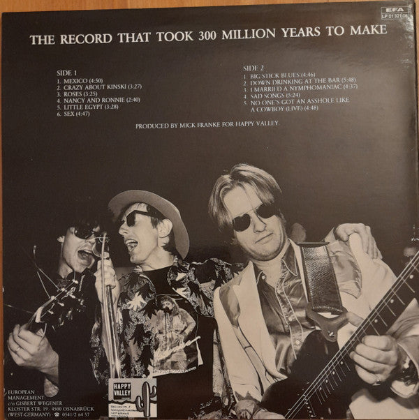 Cliff Barnes And The Fear Of Winning : The Record That Took 300 Million Years To Make (LP, Album)