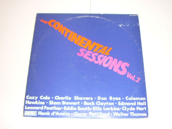 Various : The Continental Sessions Volume 2  (LP, Mono)