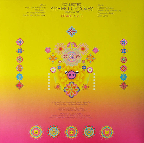 Osamu Sato : Collected Ambient Grooves 1993-2001 (LP, Ltd, Blu)