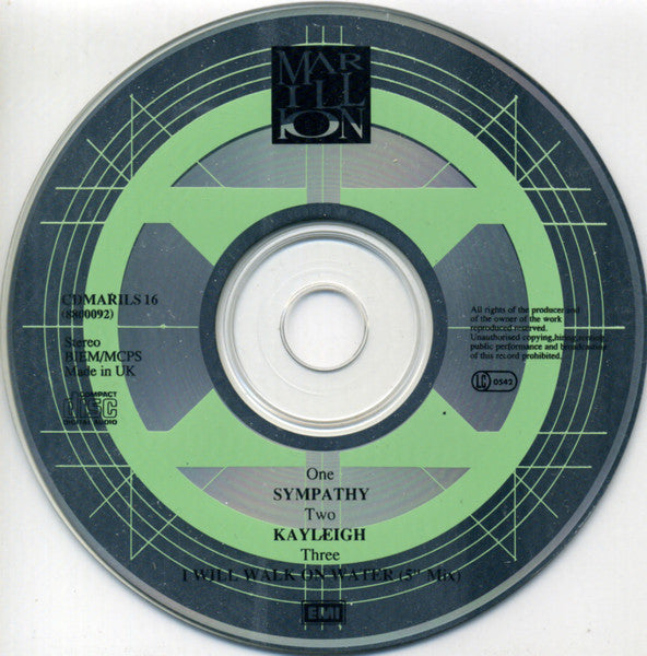 Marillion : Sympathy (CD, Single, CD1)