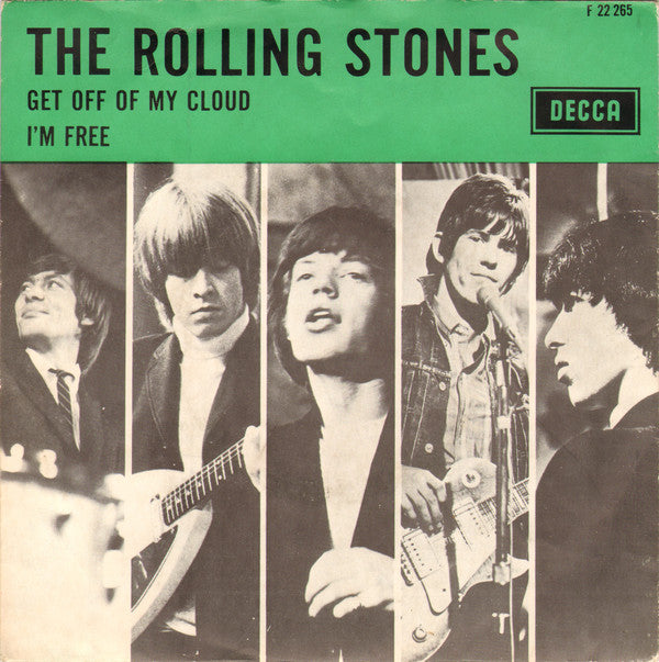 The Rolling Stones : Get Off Of My Cloud / I'm Free (7", Single, Mono, Gre)