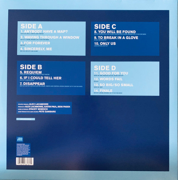 Benj Pasek, Justin Paul (5) : Dear Evan Hansen: Original Broadway Cast Recording (2xLP, Album)