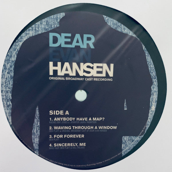 Benj Pasek, Justin Paul (5) : Dear Evan Hansen: Original Broadway Cast Recording (2xLP, Album)
