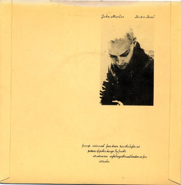 John Marlon : Sister Soul (7")