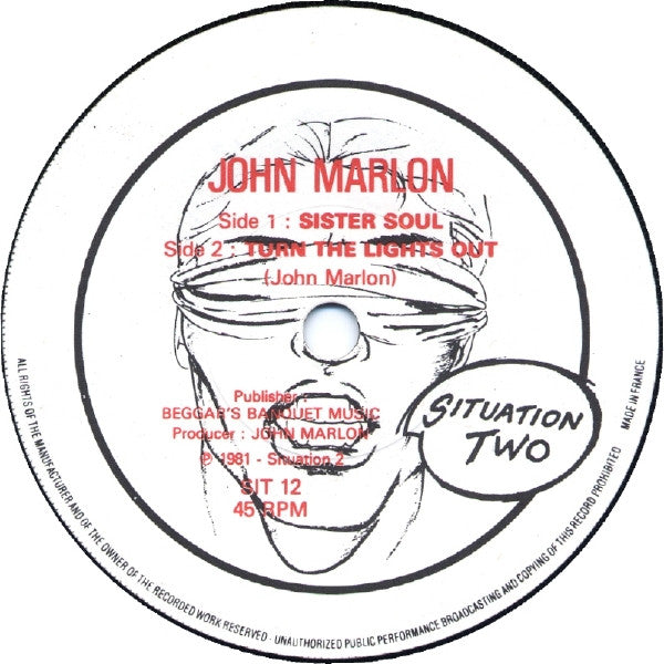 John Marlon : Sister Soul (7")