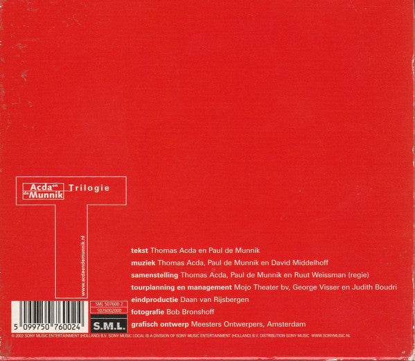 Acda En De Munnik : Trilogie (5xCD, Album + Box)