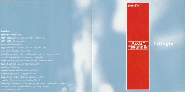 Acda En De Munnik : Trilogie (5xCD, Album + Box)