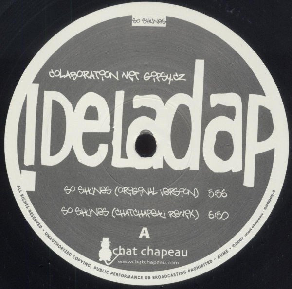 !Deladap & Gipsy.cz : So Shunes (12")