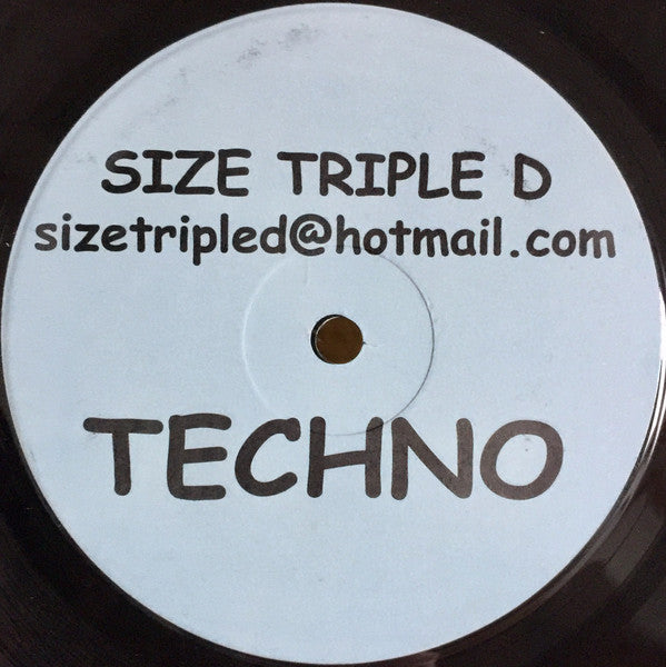 Size Triple D : Techno (12", S/Sided)