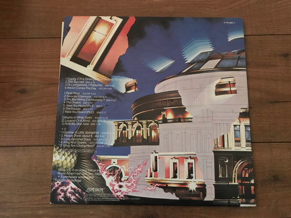 The Moody Blues : Caught Live + 5 (2xLP, Album, Pet)