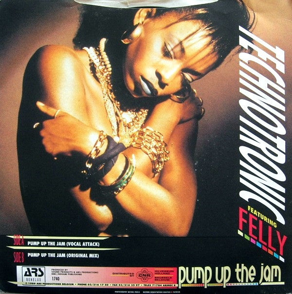 Technotronic Featuring Felly : Pump Up The Jam (7", Single)