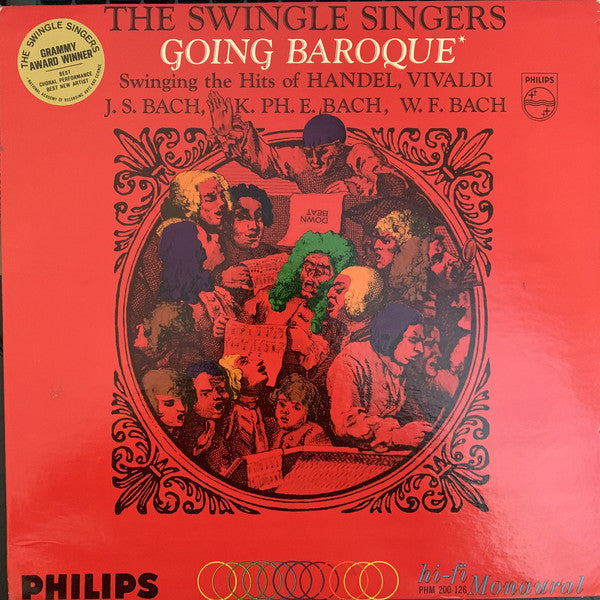 Les Swingle Singers : Going Baroque (LP, Mono)