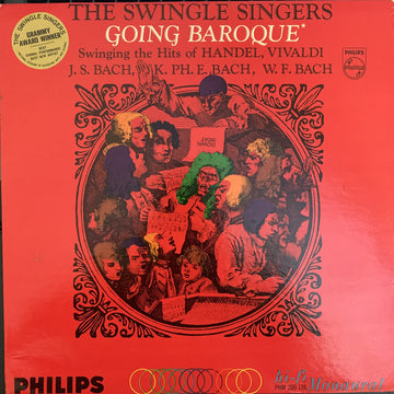 Les Swingle Singers : Going Baroque (LP, Mono)