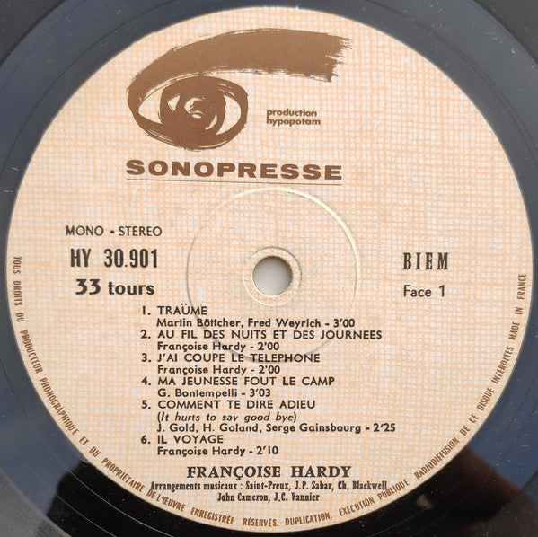Françoise Hardy : Françoise (LP, Comp, Gat)