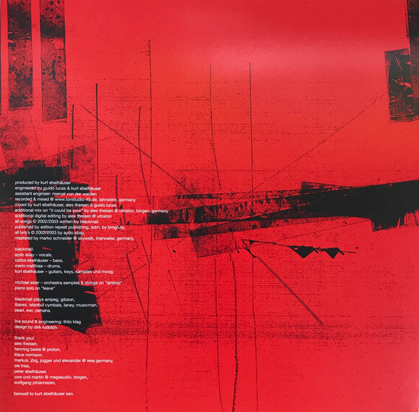 Blackmail (2) : Friend Or Foe? (LP, Album, RE, RM + CD, Album, RE, RM)