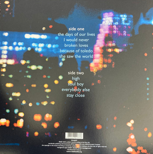 The Blue Nile : High (LP, Album, Ltd)