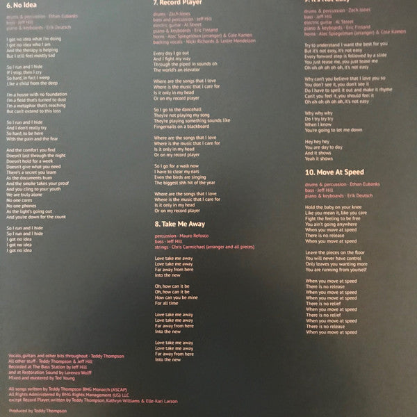 Teddy Thompson : Heartbreaker Please (LP, Album)