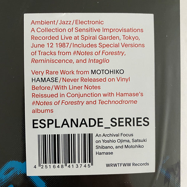 Motohiko Hamase : Anecdote (2xLP, Album, RE)