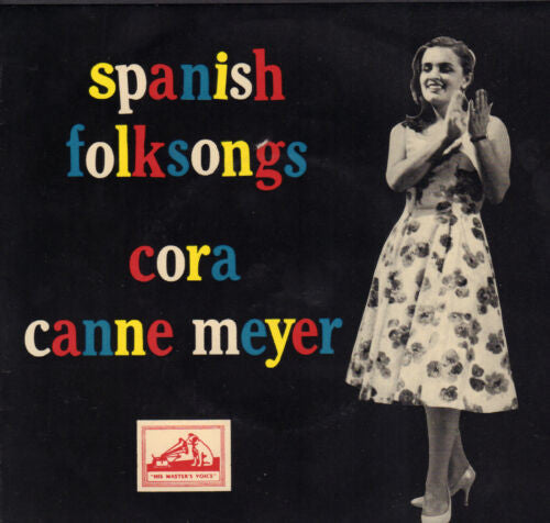 Cora Canne Meijer, Dick Visser : Spanish Folk Songs (7", EP)