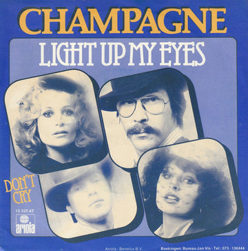 Champagne (5) : Light Up My Eyes (7", Single)