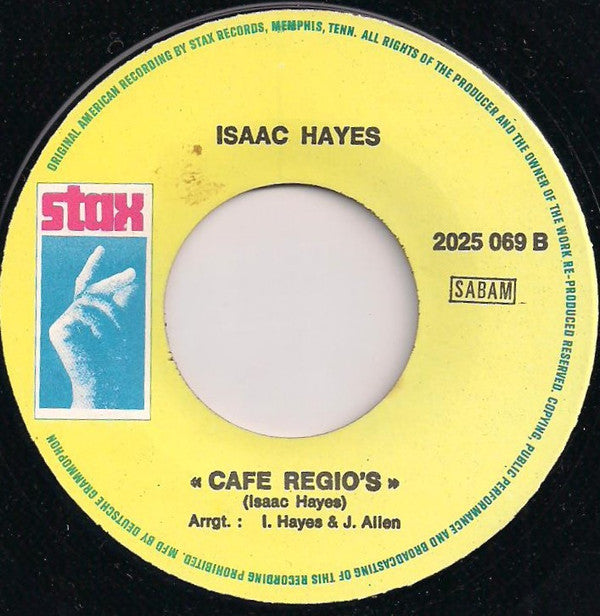 Isaac Hayes : Theme From Shaft (7")