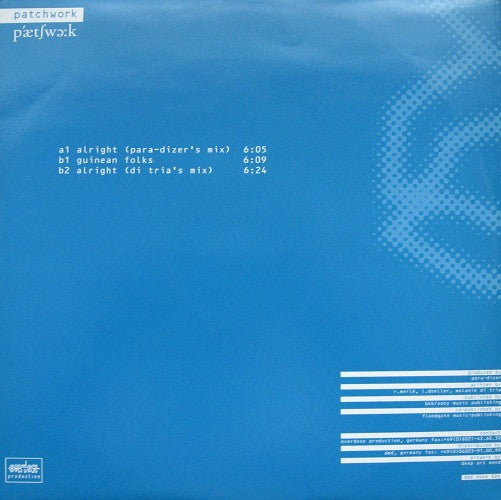 Patchwork (3) : Alright (12")