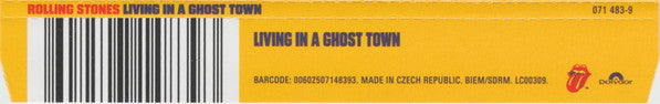 The Rolling Stones : Living In A Ghost Town (CD, Single, Ltd)